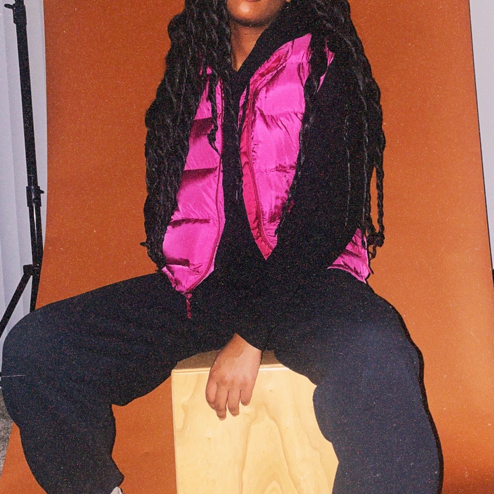 Pink Puffer Vest